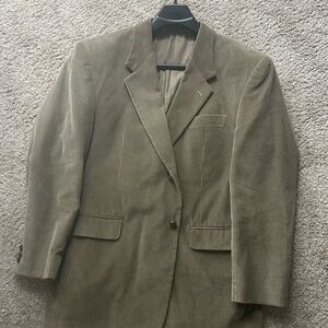 Adolfo Men’s Tan Corduroy Blazer